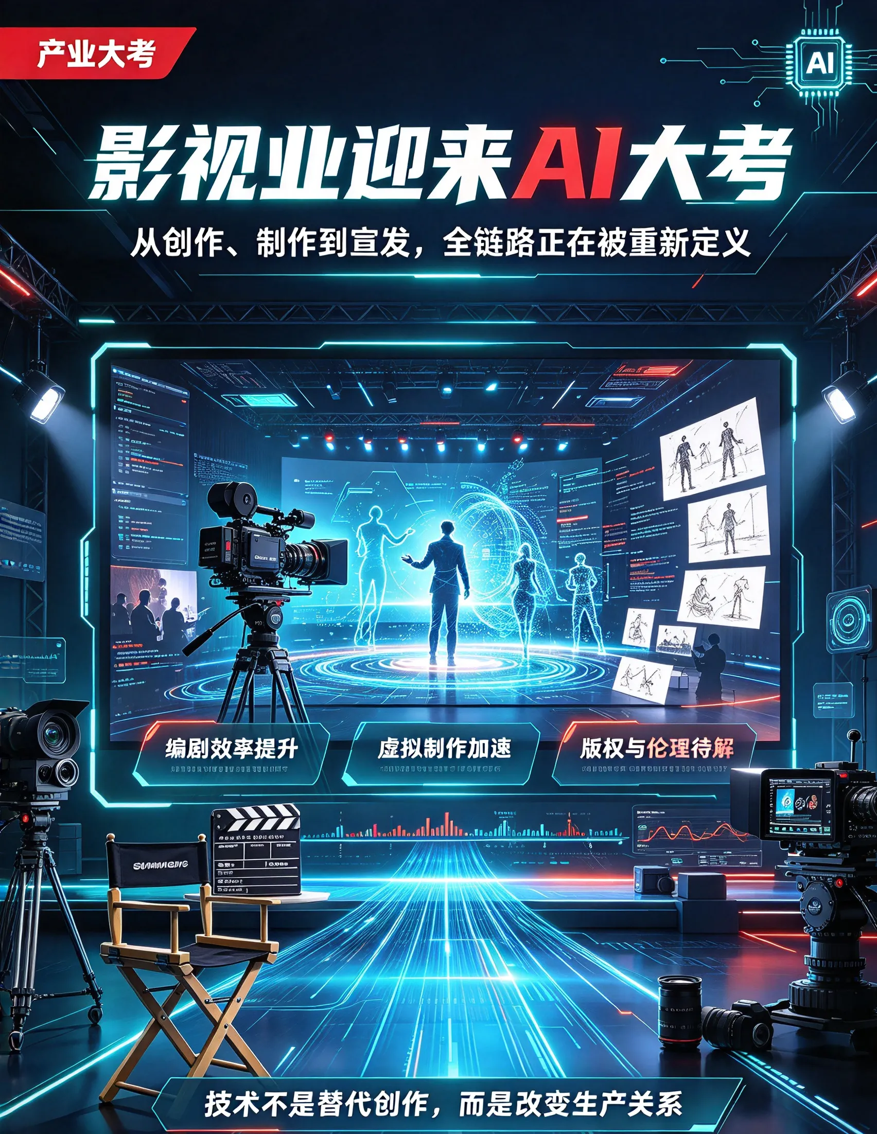 影视业迎来AI大考：当95%的短剧不再需要真人，200万从业者的饭碗正在被重新定义