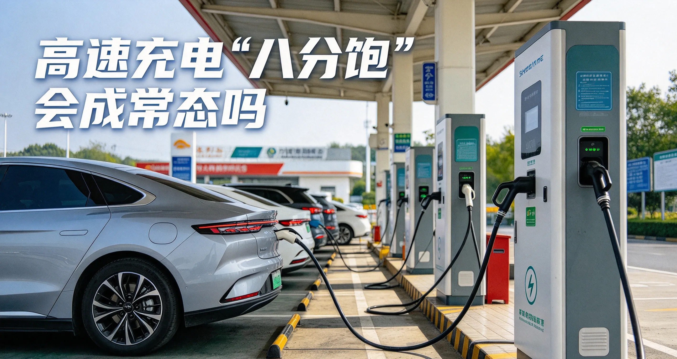 高速充电“八分饱”会成常态吗——超充、换电与潮汐压力的赛跑